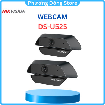 Webcam Hikvision Full HD 1080P siêu nét, phù hợp việc học online, trò chuyện trực tuyến - Hàng chính hãng