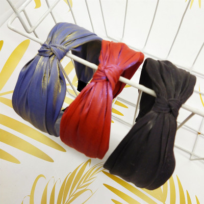 Bờm bản to lụa ánh kim sang trọng BN111