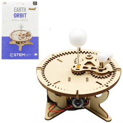 Đồ Chơi Lắp Ráp 3D STEM Bằng Gỗ - Earth Orbit - Quỹ Đạo Trái Đất - Chuang Huang CH2066