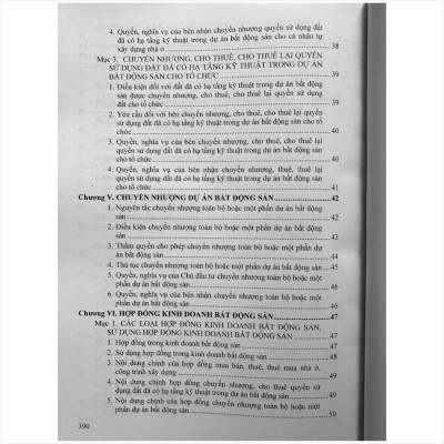 Sách Pháp Luật về Môi Giới, Đầu Tư Kinh Doanh Bất Động Sản, Đất Đai và Nhà Ở - V2461T