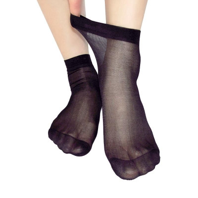 Set 10 đôi tất giấy mỏng cho nữ, vớ cổ ngắn, siêu dai, thời trang
