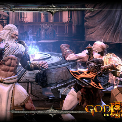Đĩa Game PlayStation PS4 Sony God Of War 3 Remastered Hệ Asia - Hàng Nhập Khẩu