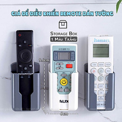 Giá Đỡ Điều Khiển Dán Tường Hamart Kệ Để Remote TV Điều Hoà Quạt Treo Tường Dán Chữ U Siêu Dính
