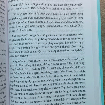 Bình luận Luật Công chứng năm 2024