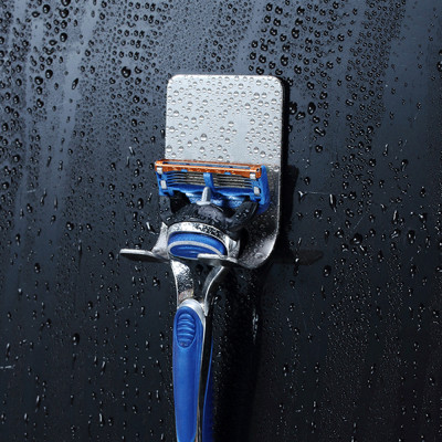 Móc Inox Gán Tường, Móc Dán Tường Treo Dao Cạo Râu Cho Phòng Tắm, Miếng Dán 3M Siêu Dính, Tiện Dụng. TakyHome 2011