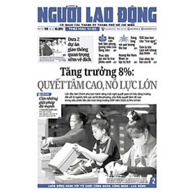 Nhật báo Người Lao Động từ ngày 10-02-2025 đến 16-02-2025
