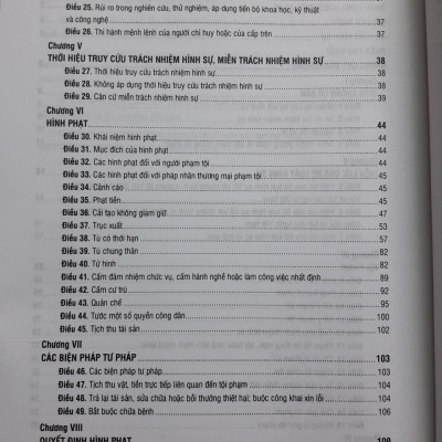 Chỉ Dẫn Tra Cứu Áp Dụng Bộ Luật Hình Sự Năm 2015  Sửa Đổi, Bổ Sung Năm 2017 ( Tái Bản Lần Thứ Nhất, Có Chỉnh sửa, Bổ sung ) 