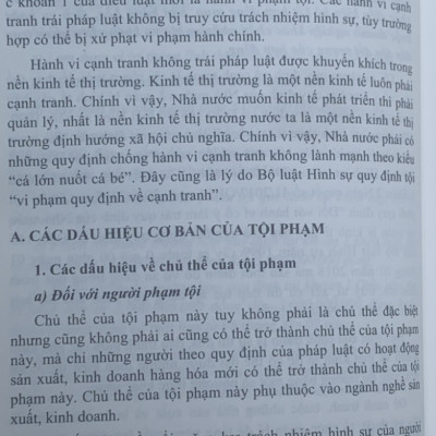 Bình luận Bộ luật Hình sự năm 2015 (Phần hai-Các tội phạm), Chương XVIII, Mục 3: xâm pham trật tự quản lý kinh tế