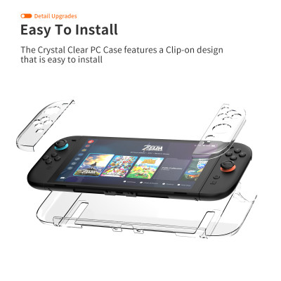 Bao Case Ốp Cứng Trong Suốt PC bảo vệ cho Nintendo Switch 2 - Hàng Chính Hãng