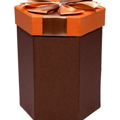 HỘP QUÀ LỤC GIÁC L012 - 16 X21 CM