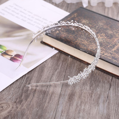 Bờm tóc công chúa hoa dây đính đá