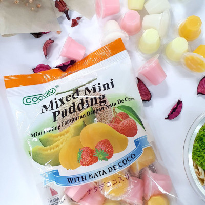 Thạch Rau Câu Cocon Mixed Mini Nata de Coco Pudding 375g