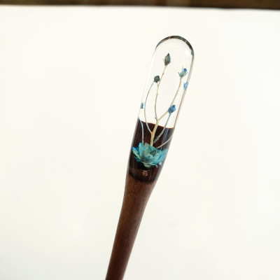 TRÂM CÀI TÓC GỖ-RESIN & SNOWY - BABY