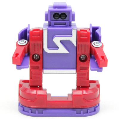 Đồ Chơi Lắp Ráp Biến Hình Robot Chữ Cái Q - Cresta DK81243