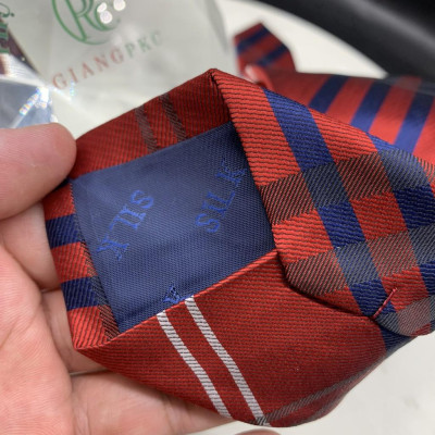Cà Vạt Nam Giangpkc Bản Nhỏ 6cm Vải Silk Lụa 100% Cao Cấp, 3 Lớp mẫu mới tháng 7-2021
