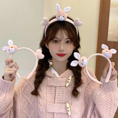 Cài tóc hai con thỏ dễ thương