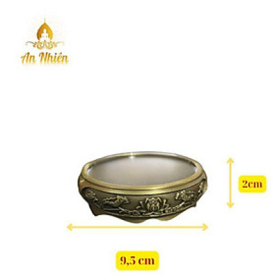 Lư Xông Trầm Hương PHƯƠNG BẢO ÂN - Đỉnh Đốt Nhang - Đồ Thờ Cúng Lư Hợp Kim Đồng thánh  hoả Dầu Thơm Phòng Dầu Thơm trung  trầm Nước Hoa tượng  gỗ