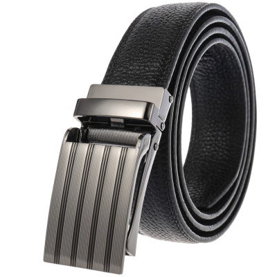 Thắt Lưng Nam Da Thật IDIGO MD1-4037 Màu Đen