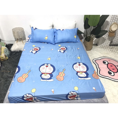 Set Ga Gối 3 món gồm: 1 Ga 2 Vỏ gối Đầu Thương Hiệu DULCETT ( đủ size 1m6 1m8 2m2)