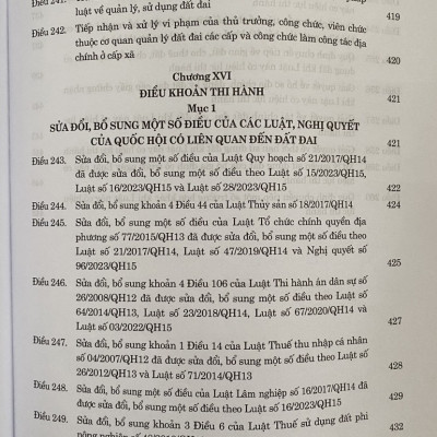 Bình Luận Khoa Học Luật Đất Đai Năm 2024