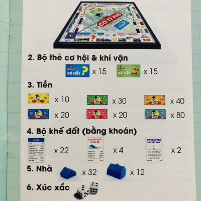 Cờ Tỉ Phú Monopoly Vui Nhộn Cao Cấp, An Toàn – Hàng Chính Hãng