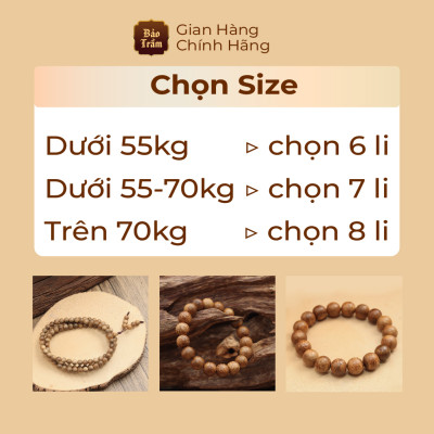  Vòng Trầm Hương 5 ly – 21 Hạt – Cao Cấp | Bảo Trầm – Trầm Tự Nhiên 100%, Mùi Thơm Thanh Nhẹ, Tinh Tế Cho Nữ