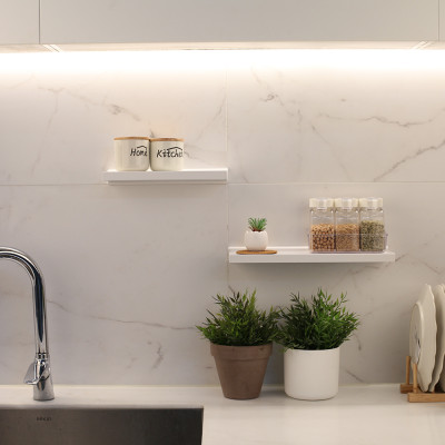 Kệ nhôm cao cấp Wellex Hàn Quốc MZ gắn tường