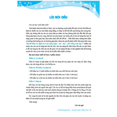 Sách - GLOBAL SUCCESS - Bộ đề kiểm tra định kỳ 4 kỹ năng tiếng anh lớp 7 tập 1 (có đáp án)