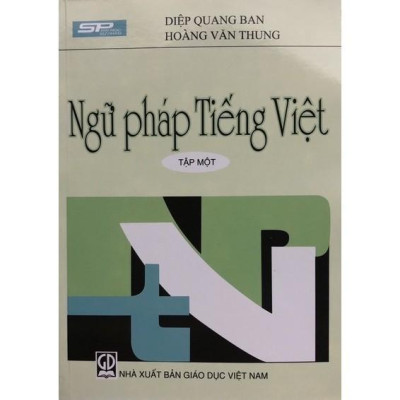 Sách - Ngữ Pháp Tiếng Việt (Tập 1 + Tập 2) - NXB Giáo Dục - HV