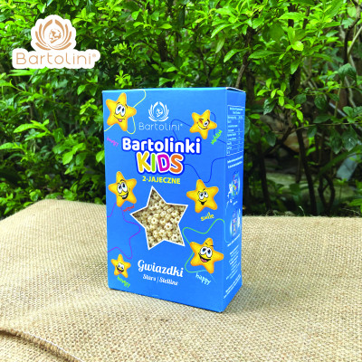 Mì nui cho bé hình ngôi sao Bartolini 250g