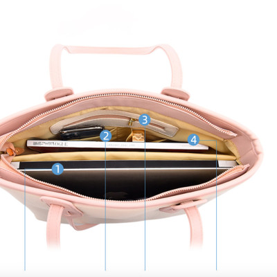 Túi xách chống sốc dành cho macbook laptop surface chất da chống nước túi công sở sang trọng - Hàng chính hãng