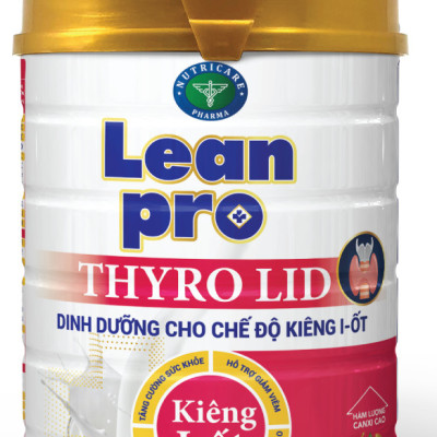 Leanpro Thyro LID 900G - DINH DƯỠNG CHUYÊN BIỆT CHO NGƯỜI KIÊNG I-ỐT