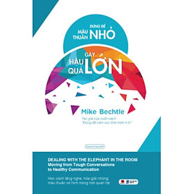 Sách Đừng để mâu thuẫn nhỏ gây hậu quả lớn