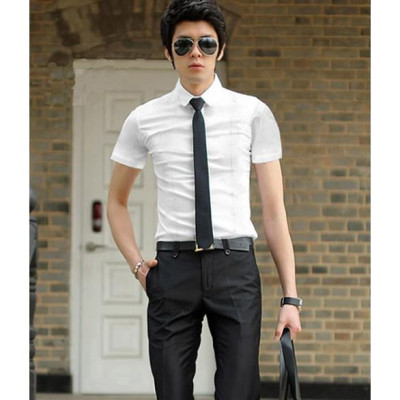 Cà Vạt Nam Bản Nhỏ Hàn Quốc 5cm - Cavat thêu hình cành hoa