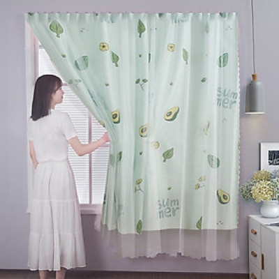 Rèm cửa DULCETT dán tường chống nắng, rèm cửa dán trang trí cửa sổ - phòng khách dễ dàng lắp đặt không khoan đục rèm cửa sổ dán