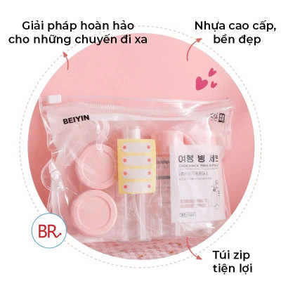 Bộ Chiết Mỹ Phẩm Du Lịch 5 Món ( Loại Xịn ) - Hàng Chính Hãng - Giao Màu Ngẫu Nhiên