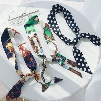 Dải lụa buộc tóc, kiêm khăn quàng cổ, Kiêm nơ túi, kiêm nơ mũ, ... kèm túi đựng Sakuara (Giao mẫu ngẫu nhiên)