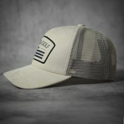 (NEW) Mũ lưỡi trai, nón kết Golf phối vải Kaki đẹp Form chuẩn (Ảnh thật)