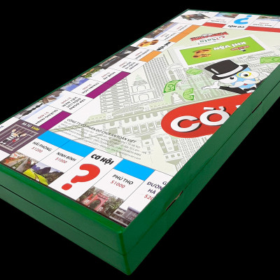 Cờ tỷ phú, đồ chơi cờ bản lớn sato038 kích thước  42 x 42 x 2 (cm)