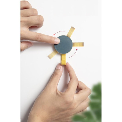 Móc Dán Tường Xoay 360 Độ, Móc Treo Tường Đa Năng, Sử Dụng Miếng Dán 3M Tiện Dụng Treo Đồ Trong Gia Đình. TakyHome 2231