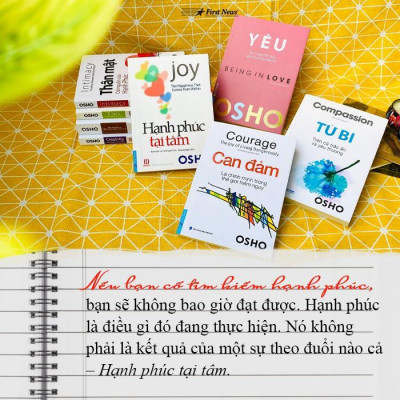 Sách - OSHO Can Đảm Là Chính Mình Trong Thế Giới Hiểm Nguy - First News
