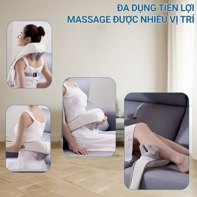 ￼Máy Massage Cố Vai Gáy ,Cải Thiện Sức Khoẻ , Dành Cho Văn Phòng Thư Giãn PERFECT BODY