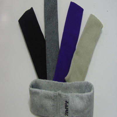 Combo 2 Cái Băng Đô Cài Tóc Dệt Kim Trơn Zappy