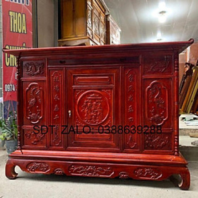 Tủ thờ gỗ tự nhiên