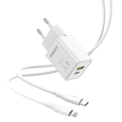 Sạc Nhanh Pisen Quick - Vivid GaN 1C1A 30W - Pisen CL1200