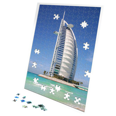 Tranh xếp Hình Tia Sáng Tháp Ả-Rập (247 Mảnh Ghép)