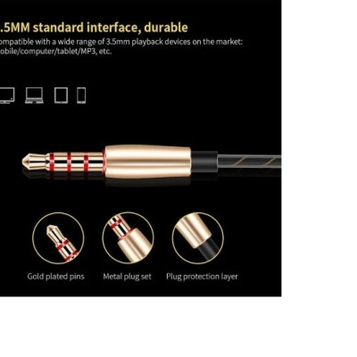 Tai Nghe Nhét Tai Super A4 9D Có Micro Jack 3.5mm Âm Thanh Siêu Trầm - miếng lót chuột