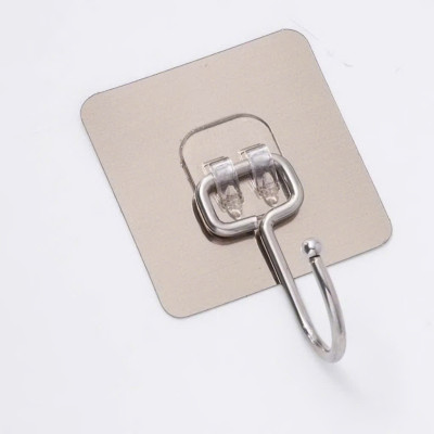 Set 10 Miếng Dán Tường Siêu Dính Tráng Bạc + Móc Inox 304 Chống Gỉ Cực Chắc - HÀNG CHÍNH HÃNG MINIIN