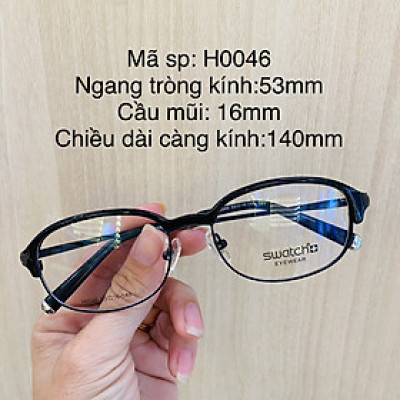 Gọng kính nhựa hợp kim H0046 9169 thời trang nam nữ siêu bền OURESS