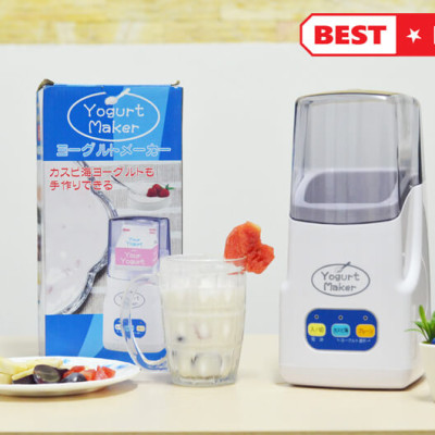 Máy Làm sữa Chua 3 Nút Tự Động Yogurt Maker Nhật - Làm Sữa Chua Tại Nhà Đơn Giản - Hàng Chính Hãng MINIIN